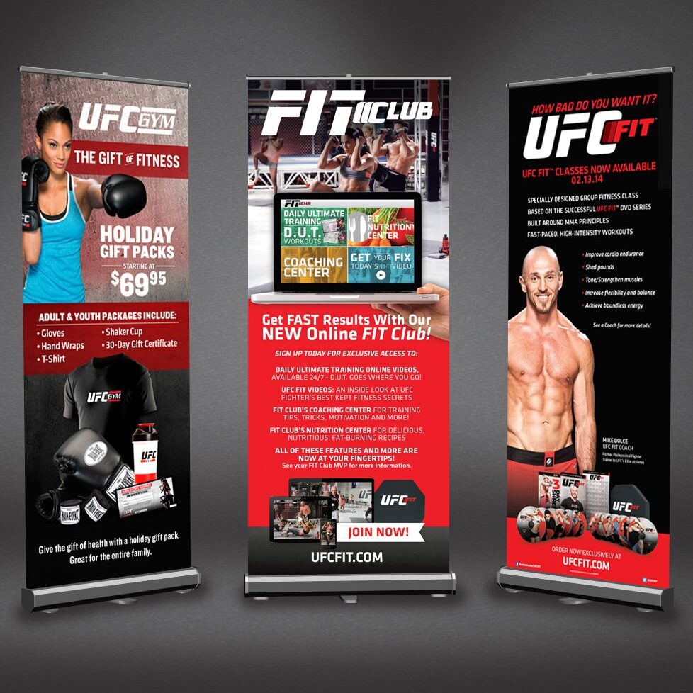 Strong Image Graphic Services Inc. | Portfolio | Print | UFC Gym