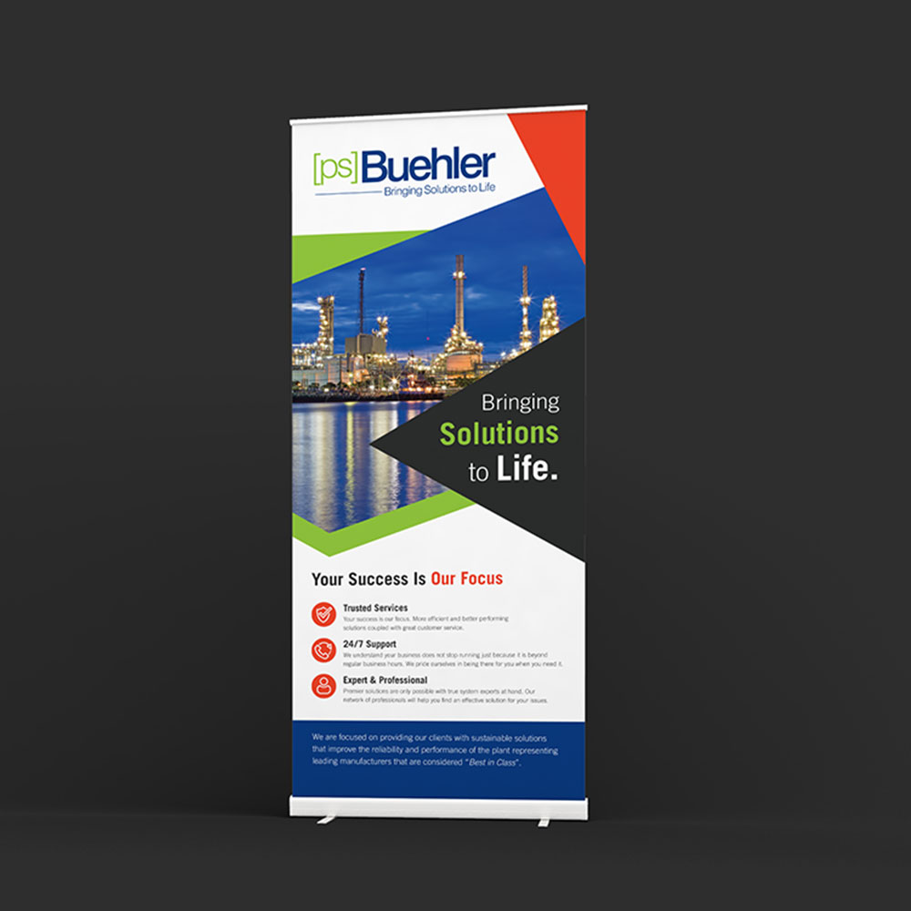 PS Buehler Roll-up Banner