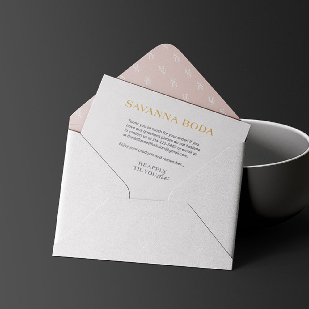 Savanna Boda Envelope