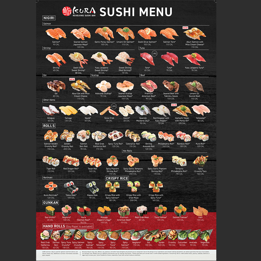 Goshiki Menu