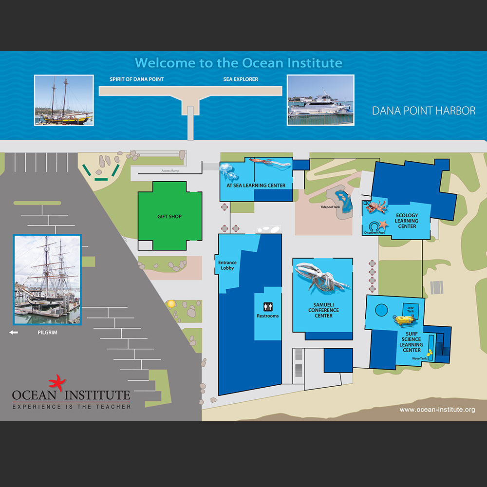 OCEAN INSTITUTE MAP HANDOUT