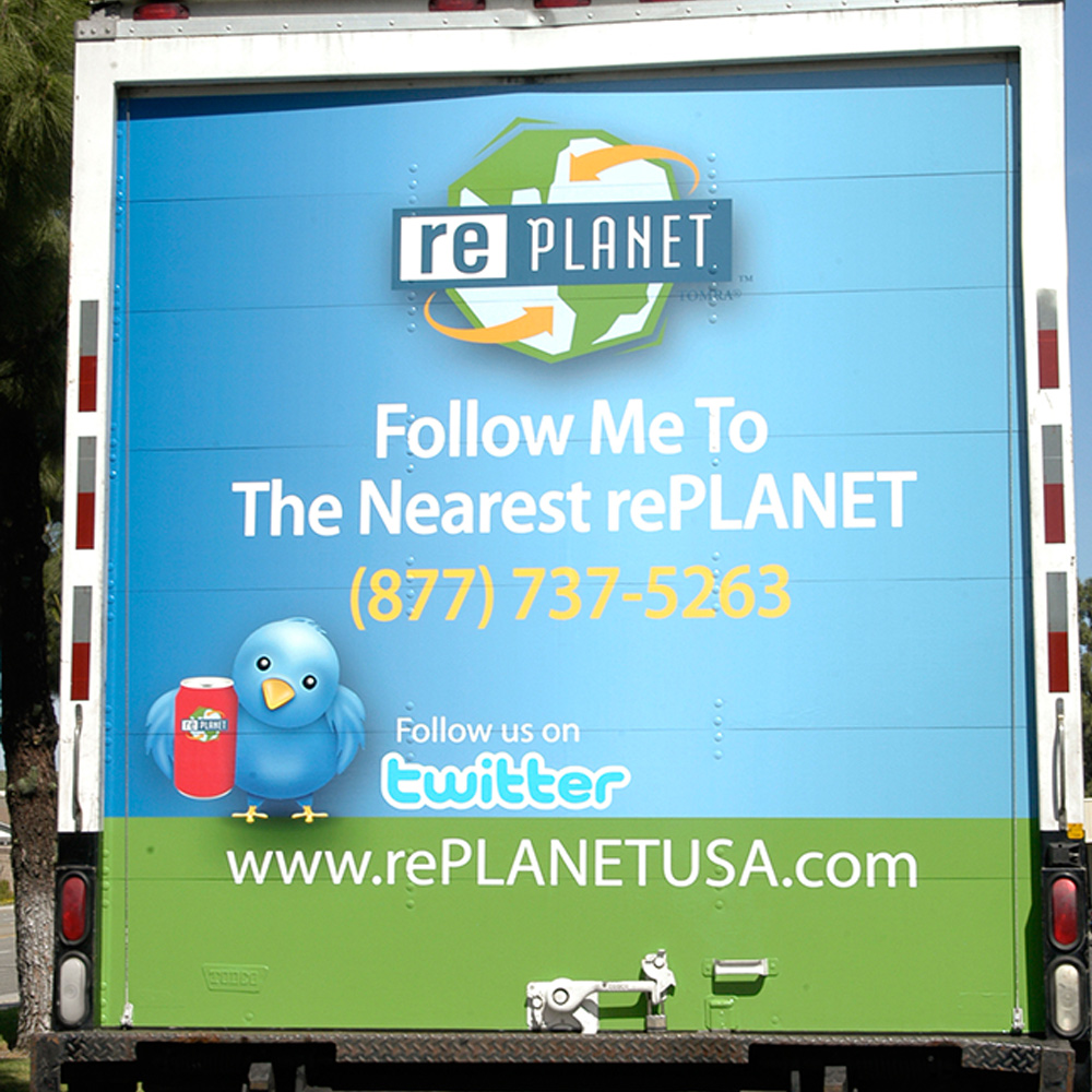 RePlanet Truck Decal