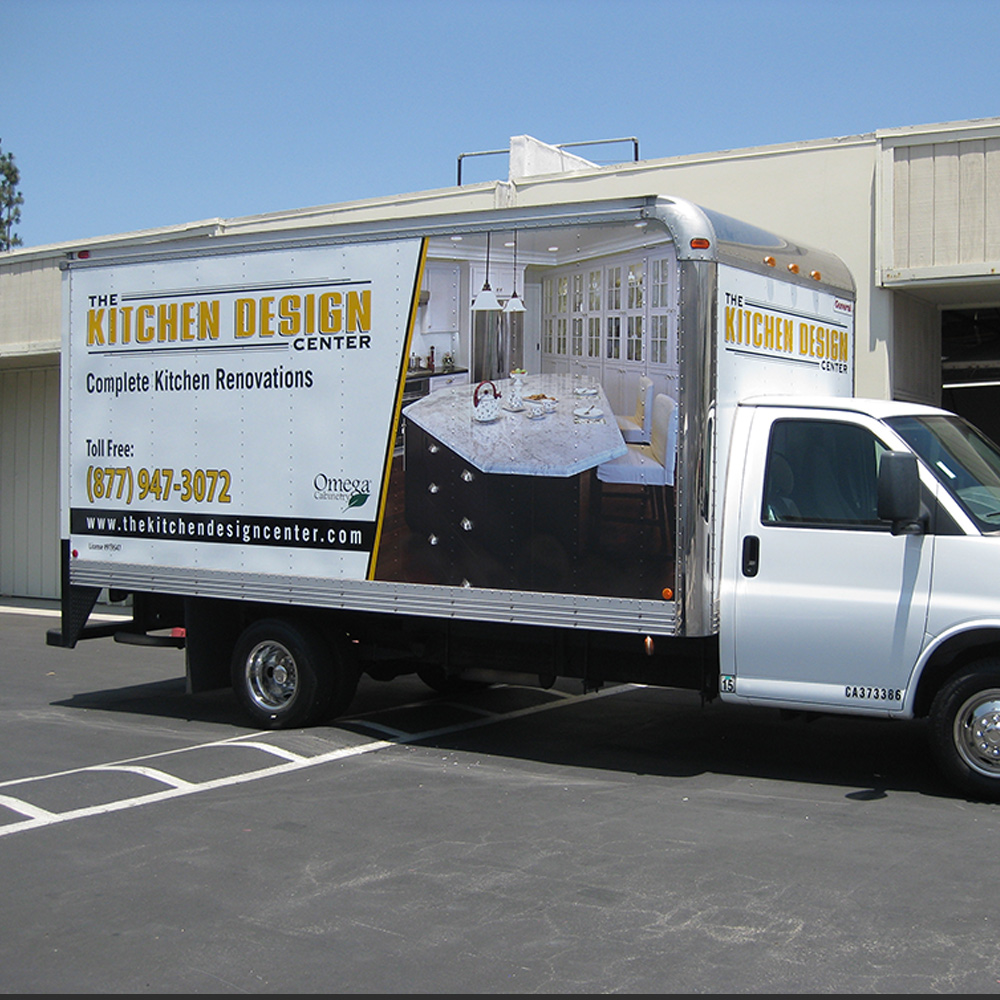 The Kitchen Design Center Truck Decal